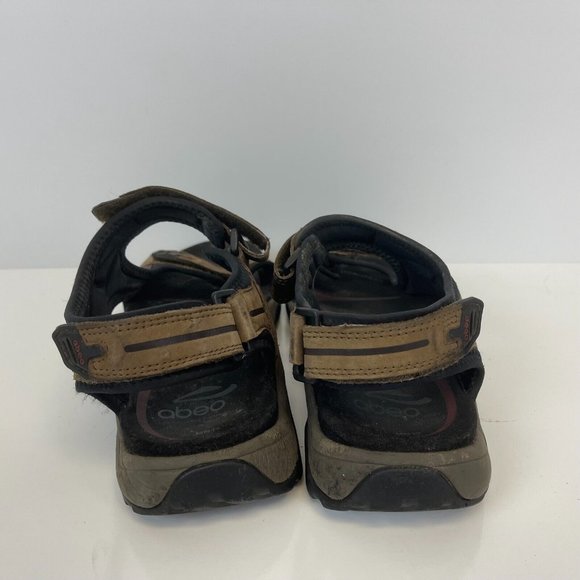 ABEO BIO System Cayucos Sandal Metatarsal Support Leather Brown Mens Size 12 main image 5